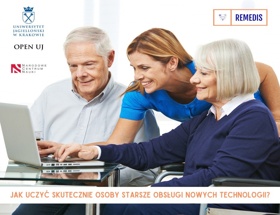Kurs e-learningowy pt. Jak skutecznie uczyć osoby starsze obsługi nowych technologii?